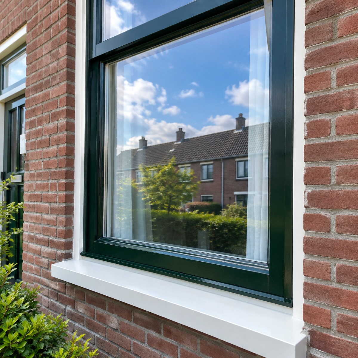 Glasbewassing door JP Buitenbeheer